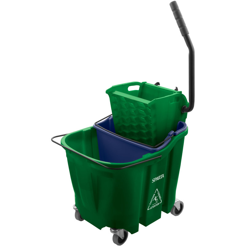 Combo seau à vadrouille 35 qt OmniFit, Vert