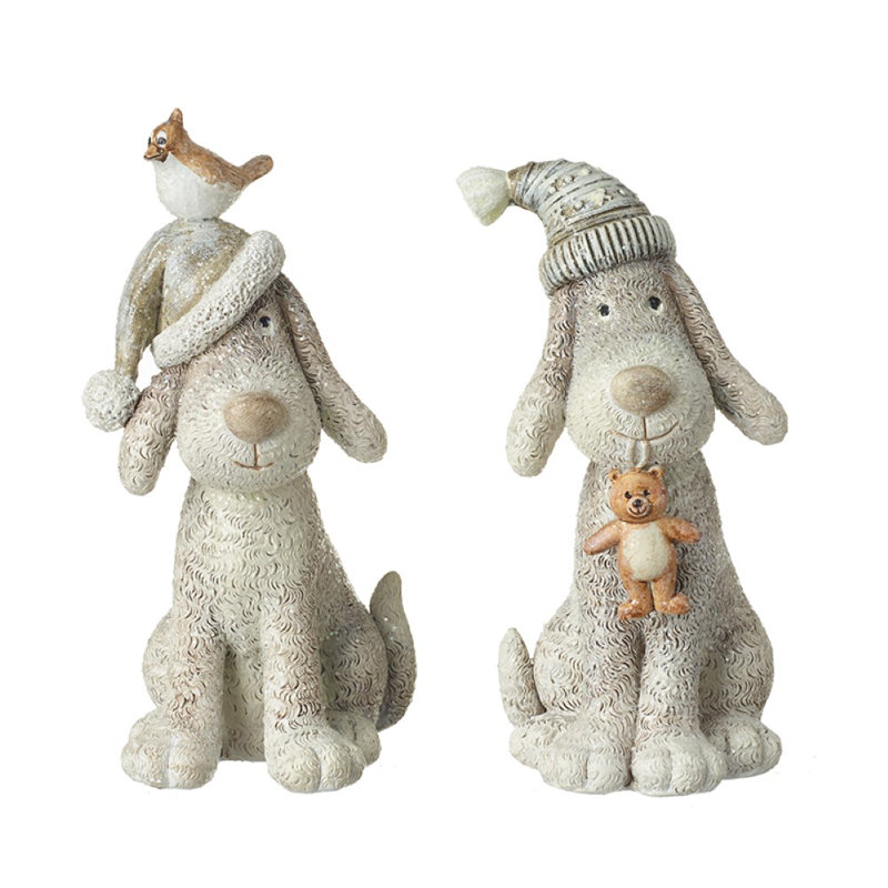 Christmas Dog Figurines & Collectibles