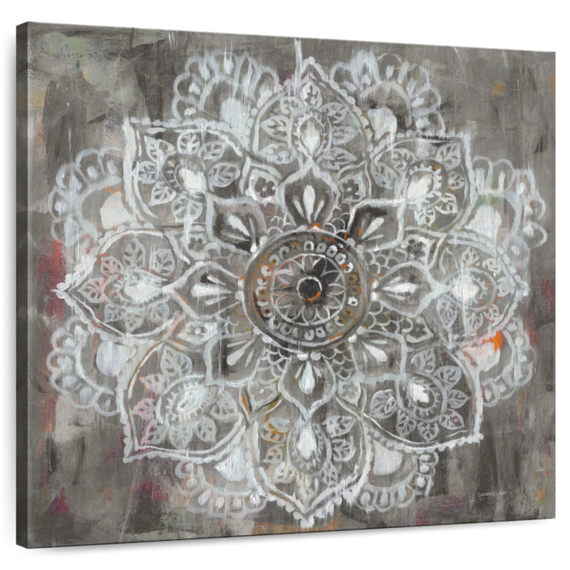 Kerner Mandala In Neutral, 30'' H x 30'' W