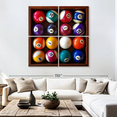 Ensemble de boules de billard Senne
