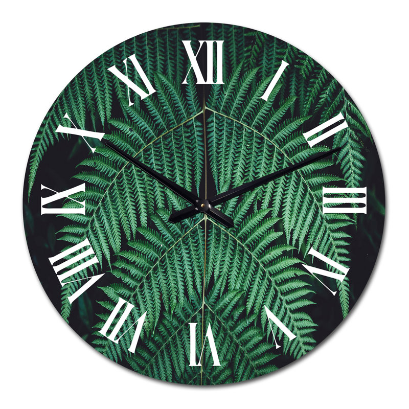 Horloge murale tropicale, Moyen