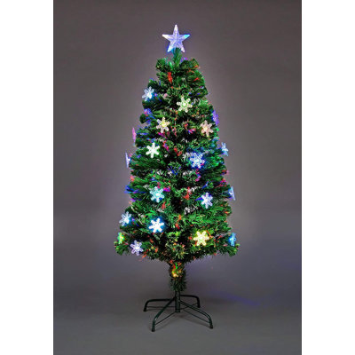 Lighted Artificial Christmas Tree