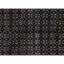 Tapis noir et doré de haute qualité noué à la main