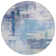 Machine Washable Indoor/Outdoor Chayden ACN1067 Blue Rug