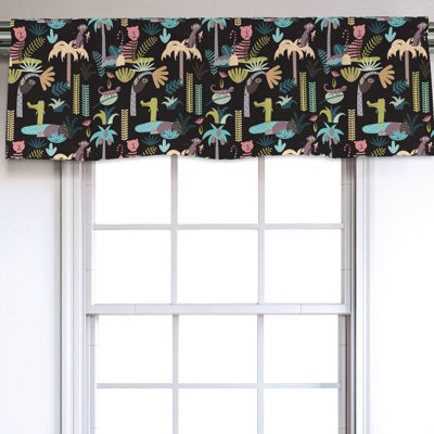 Sateen Ruffled Window Valance