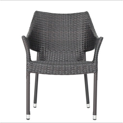 Outdoor Resin Chair, 52637.00MBRN KD MP4