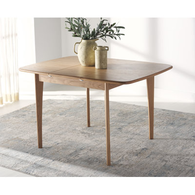 Jernard Extendable Solid Wood Base Dining Table