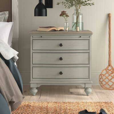 Lesley 3 Drawer Nightstand