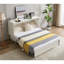 Lit escamotable pliant polyvalent avec fonctionnalité de rangement et de chargement-1035884698