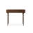 39.37" Brown Rectangular Solid Wood Console Table