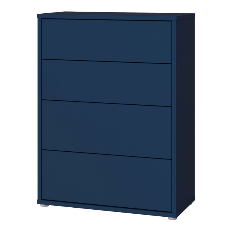74.5 cm W Chest of 4 Drawers, Navy