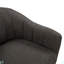 Chaise d'appoint Mid-Century moderne en chenille 1pc-636780128