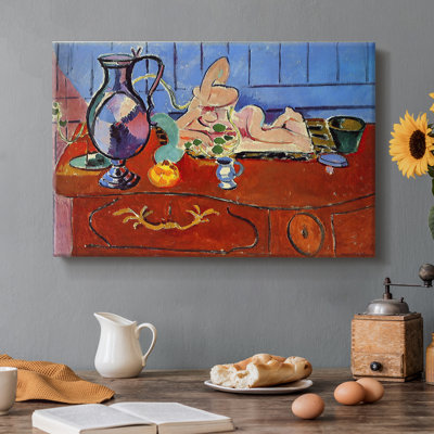Sculpture and Persian Vase-Henri Matisse-Gallery Wrapped Canvas-1908