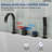 Deck Mounted Roman Tub Filler With Diverter & Hand Shower-121323068