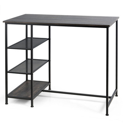 Rectangular Dining Table with Iron Base
