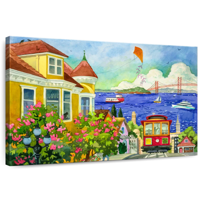 Sireci San Francisco, 34" H x 51" W