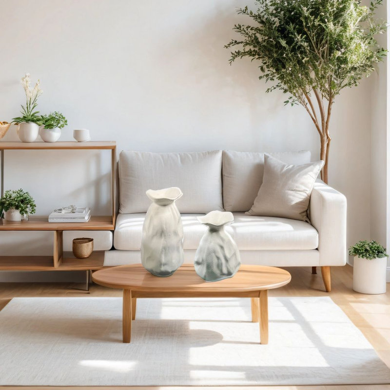 Ensemble de 2 vases en céramique