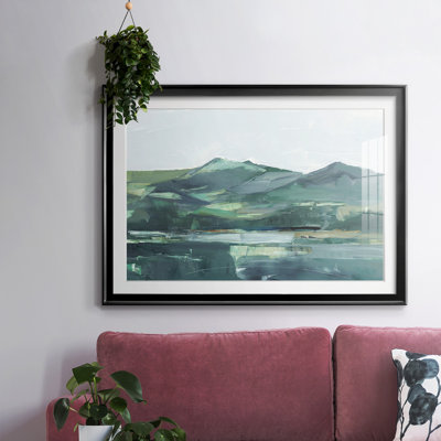 " Green Gray Mountains II "