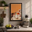 Hillside Mediterranean Retro - Wrapped Canvas-20884501-20884503