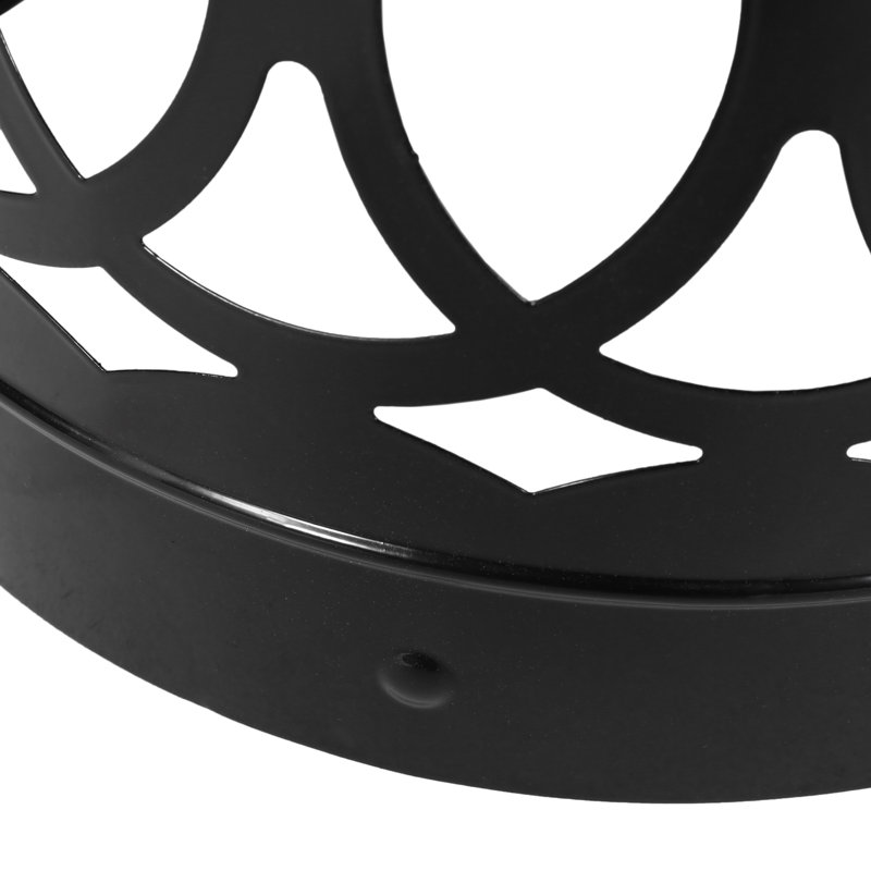 Table de bout cylindrique d'extérieur Asbel, Noir, 1