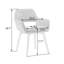 Chaise avec accoudoirs rembourrée Philodendron-910922117