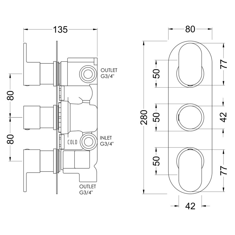 Binsey Thermostatic Valve