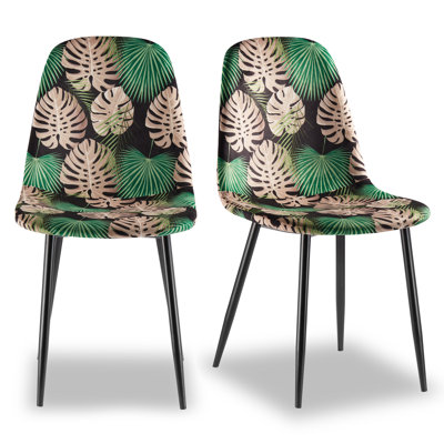 Leighton Upholstered Dining Chairs 2 Set