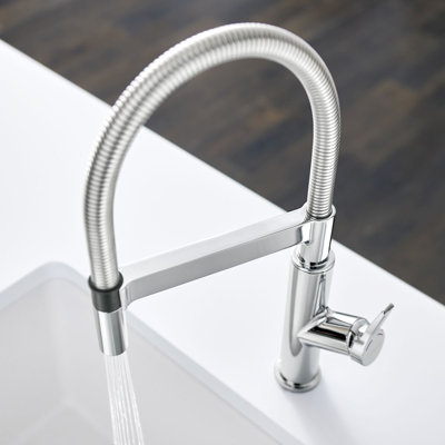 Solenta Pull Down Dual Spray Kitchen Faucet