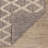 Textured Diamond Blue/Ivory Handwoven Cotton Rug-2130723178