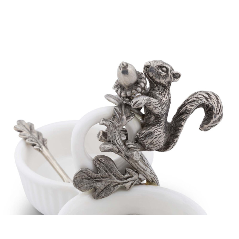 Woodland Creatures Salt Cellar Set