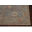 Tapis beige / bleu clair en laine Ziegler