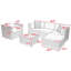 Buitron 4 - Person Patio Conversation Set with Cushions-1403957746