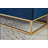 Bed Bench Metal Base With Storage Velvet-2001914901