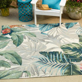 Anniston Multi_Unique Loom Kula Outdoor Modern Rug