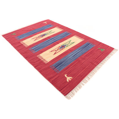 Southwestern Hand Woven Area Rug