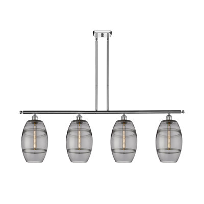 Luminaire suspendu rond / ovale pour îlot de cuisine à 4 lumières Dundrod