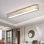 Tranae 1 - Light Simple Rectangle Crystal LED Dimmable Flush Mount