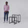 Rocco Glass Top Nesting Tables