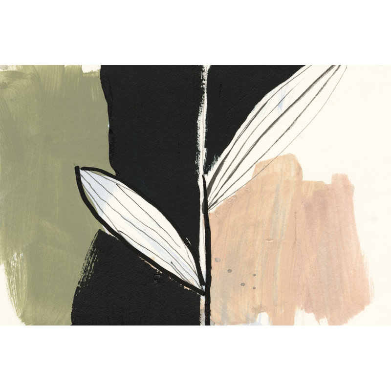 Floral Synergy IX by Jennifer Goldberger - Painting on Canvas, 51cm H x 76cm W, Wrapped Canvas
