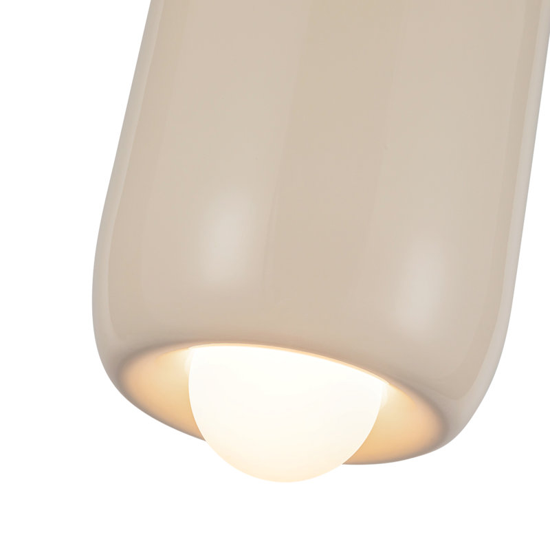 Hayden 1 - Light LED Pendant, Tan