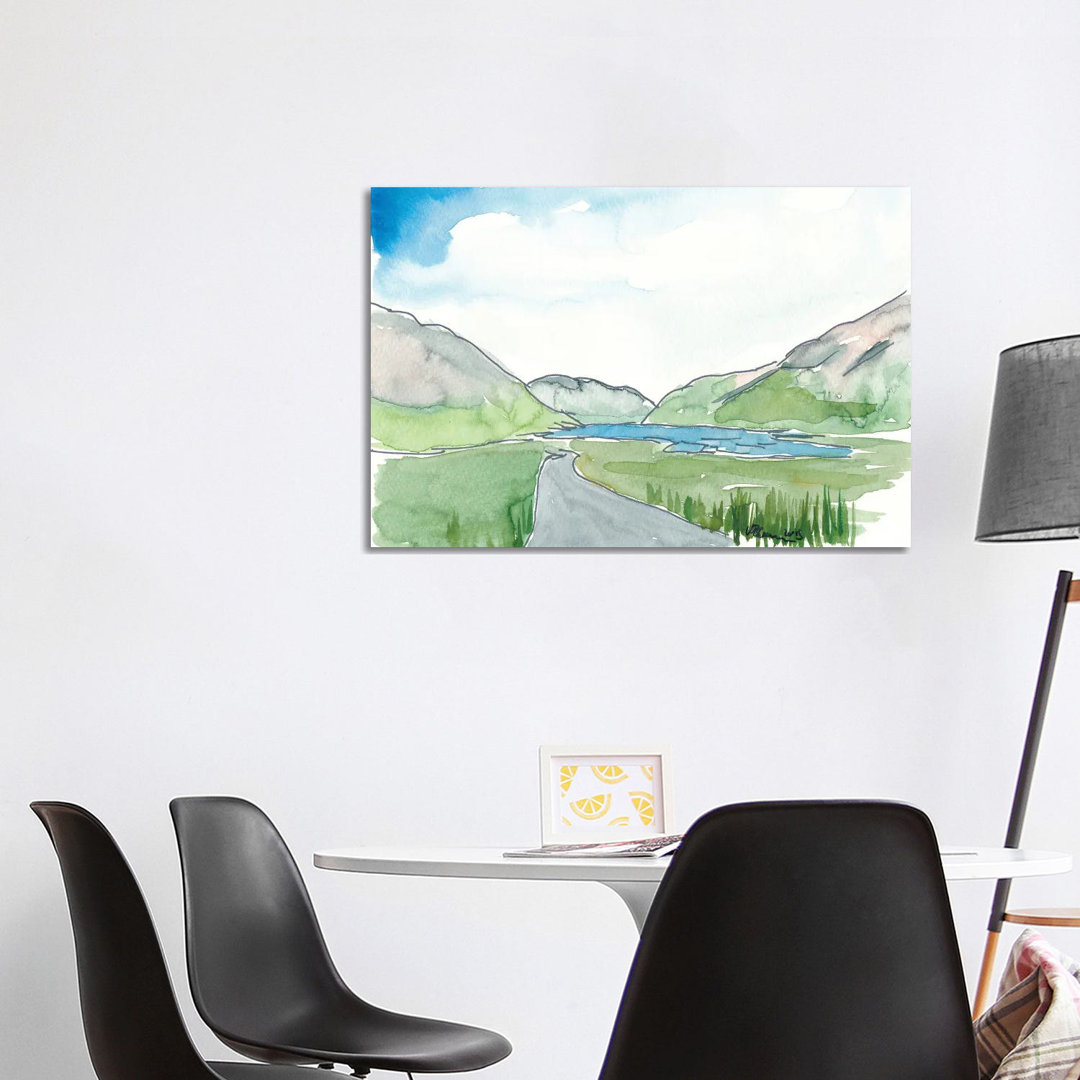 Ireland Doolough Valley County Mayo by Markus & Martina Bleichner - Wrapped Canvas Painting