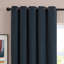 Soft Chenille Blackout Eyelet Curtains-122762727-122762729