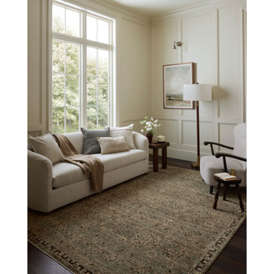 Tapis traditionnel Loloi Rosalind Mist / Granite