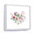Cadre flottant blanc