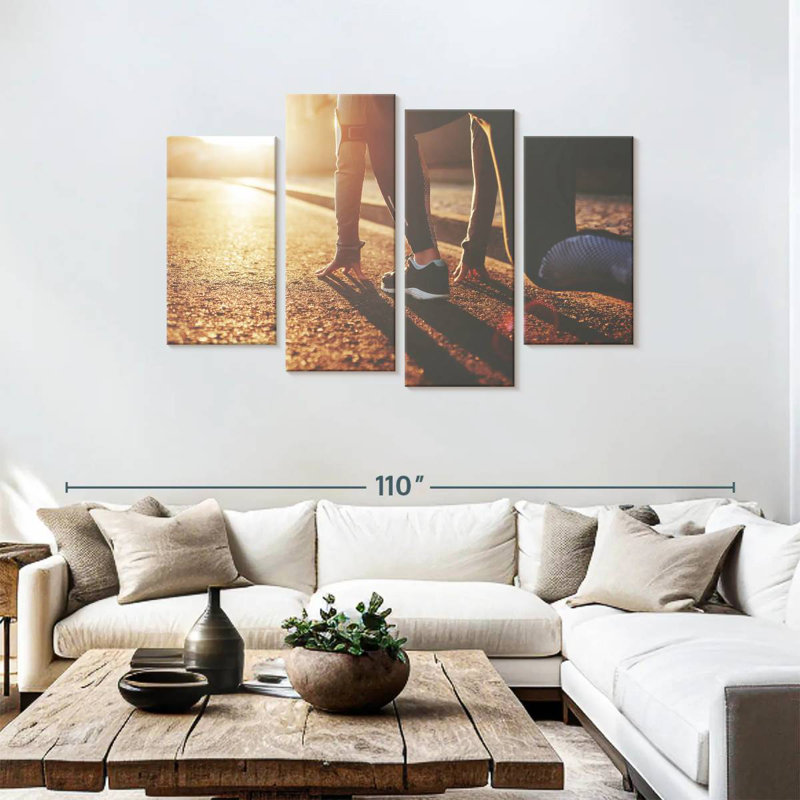 Sireci Athletic Runner, 48" H x 75" W