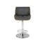 Cecillia Swivel Upholstered Adjustable Height Counter Stool