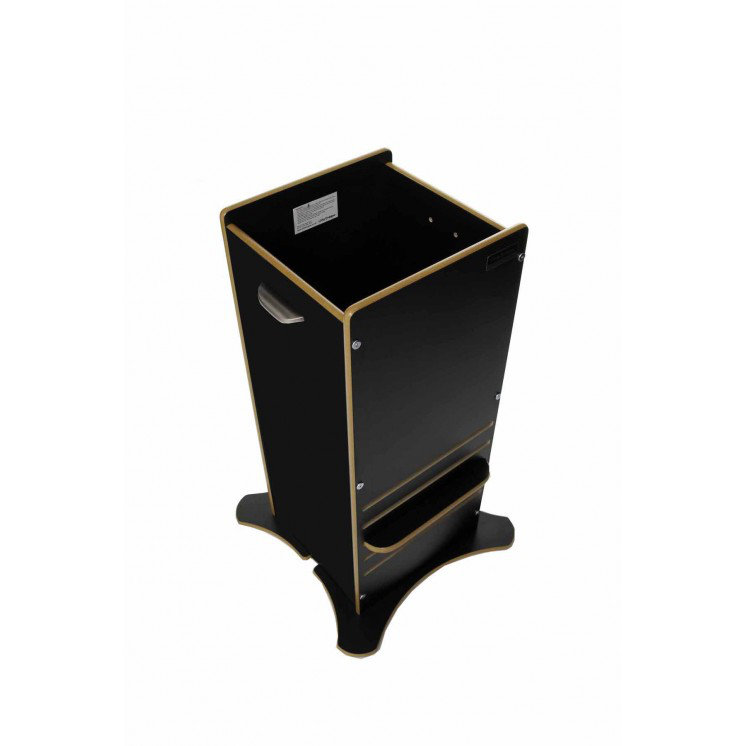 Barston FunPod Toddler Kitchen Safety Stand High Chair, Black