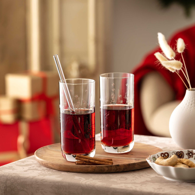 Villeroy & Boch - Ensemble de verres à gin 2 pièces High's Christmas