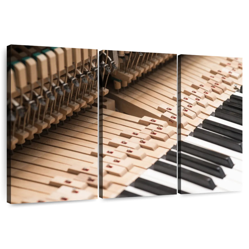 Abarca Old School Piano, 48" H x 74" W