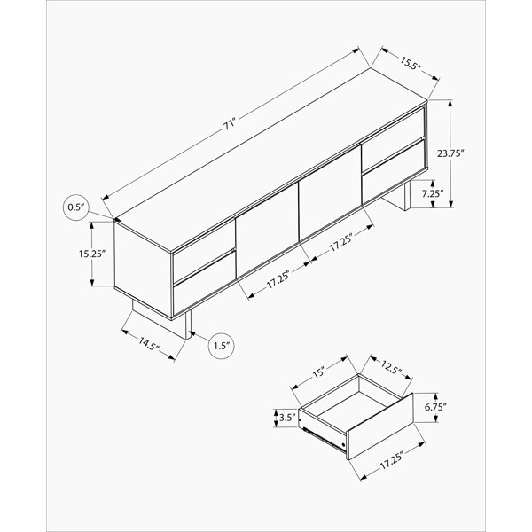 Dimensions du produit